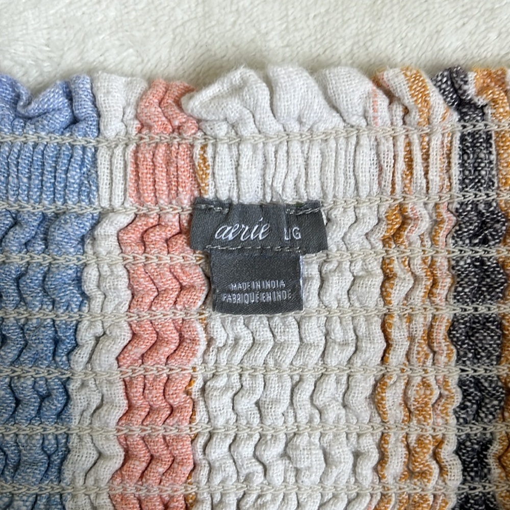 Aerie Women’s Tiered Mini Skirt Size Large - Picture 4 of 7